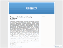 Tablet Screenshot of blliggulve.wordpress.com