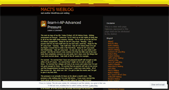 Desktop Screenshot of maci12.wordpress.com