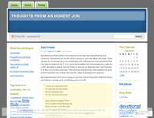 Tablet Screenshot of jonmf.wordpress.com