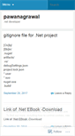 Mobile Screenshot of pawanagrawal.wordpress.com