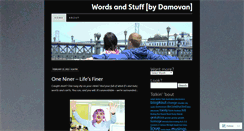 Desktop Screenshot of damovan.wordpress.com