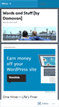 Mobile Screenshot of damovan.wordpress.com