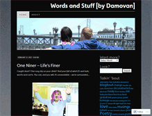 Tablet Screenshot of damovan.wordpress.com