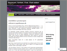 Tablet Screenshot of bayanyeri.wordpress.com
