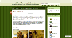 Desktop Screenshot of 1000newgardens.wordpress.com