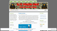 Desktop Screenshot of elitepengarmy.wordpress.com