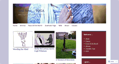 Desktop Screenshot of andnowyoga.wordpress.com