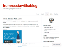 Tablet Screenshot of fromrussiawithablog.wordpress.com