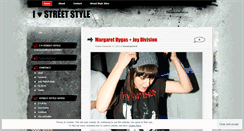 Desktop Screenshot of iheartstreetstyle.wordpress.com