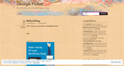 Desktop Screenshot of georgieflower.wordpress.com