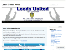 Tablet Screenshot of leedsutdnews.wordpress.com