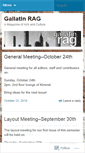 Mobile Screenshot of gallatinrag.wordpress.com
