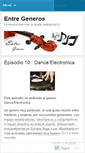 Mobile Screenshot of entregeneros.wordpress.com