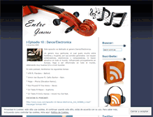 Tablet Screenshot of entregeneros.wordpress.com