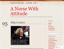 Tablet Screenshot of anursewithattitude.wordpress.com