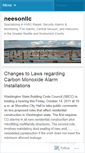 Mobile Screenshot of neesonllc.wordpress.com