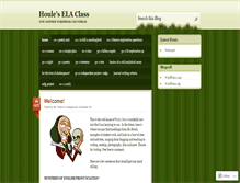 Tablet Screenshot of ahoule.wordpress.com