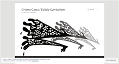 Desktop Screenshot of ediblesymbolism.wordpress.com