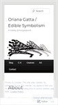 Mobile Screenshot of ediblesymbolism.wordpress.com