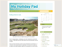 Tablet Screenshot of myholidayrentals.wordpress.com