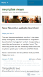 Mobile Screenshot of neunplus.wordpress.com