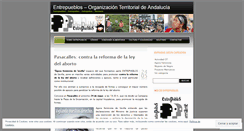 Desktop Screenshot of entrepueblosandalucia.wordpress.com