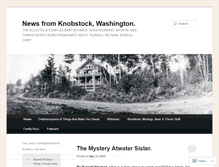 Tablet Screenshot of knobstock.wordpress.com