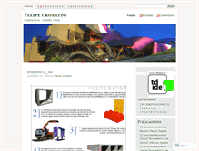 Tablet Screenshot of felipecroxatto.wordpress.com