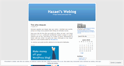 Desktop Screenshot of hazaeljm.wordpress.com