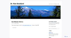 Desktop Screenshot of alanstoddardlive.wordpress.com