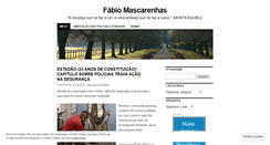 Desktop Screenshot of fmascarenhas.wordpress.com