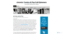 Desktop Screenshot of chromix.wordpress.com