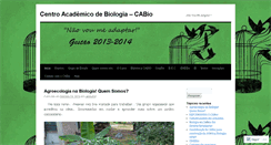 Desktop Screenshot of cabioufmt.wordpress.com