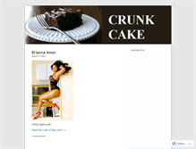 Tablet Screenshot of crunkcake.wordpress.com