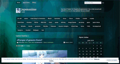 Desktop Screenshot of japonanime.wordpress.com
