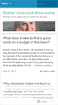 Mobile Screenshot of esthernow.wordpress.com