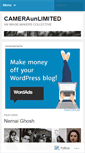 Mobile Screenshot of cameraunlimited.wordpress.com