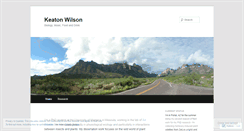Desktop Screenshot of keatonwilson.wordpress.com