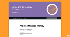 Desktop Screenshot of angelinacatapano.wordpress.com