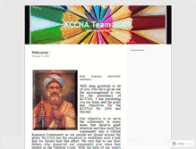Tablet Screenshot of kccna2009.wordpress.com