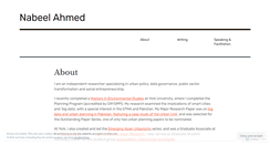 Desktop Screenshot of nsahmed.wordpress.com
