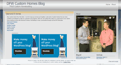 Desktop Screenshot of diamondrhomes.wordpress.com