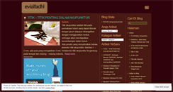 Desktop Screenshot of evialfadhl.wordpress.com