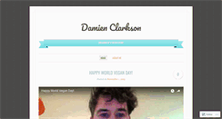 Desktop Screenshot of damienclarkson.wordpress.com