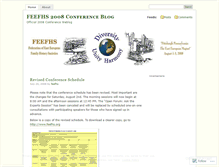Tablet Screenshot of feefhs.wordpress.com