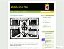 Tablet Screenshot of chrisleon.wordpress.com