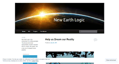 Desktop Screenshot of newearthlogic.wordpress.com
