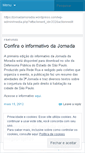 Mobile Screenshot of jornadamoradia.wordpress.com