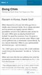 Mobile Screenshot of dongchim.wordpress.com