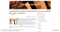 Desktop Screenshot of mieszkamy.wordpress.com